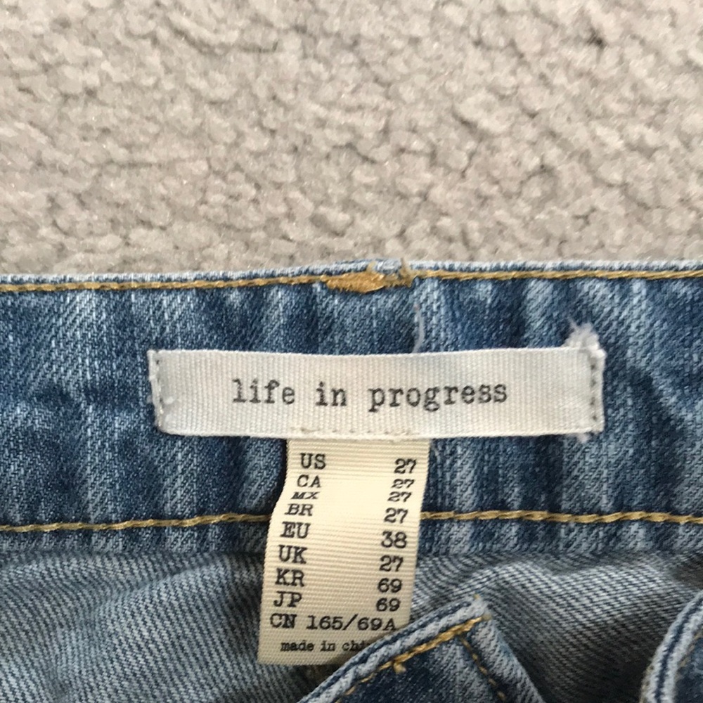 Life in progress jeans